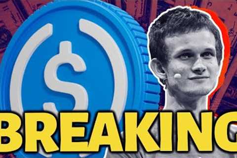 VITALIK BUTERIN STEPPED IN TO SAVE USDC! | THIS IS BITCOIN'S TIME TO SHINE | USDC NEWS