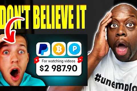 Phone Watches Videos &amp; Earns $34 per View Make Money Online | Reaction