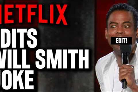 Netflix DELETED Chris Rock Joke!? WATCH The Will Smith Flub EDITED From Chris Rock LIVE Special