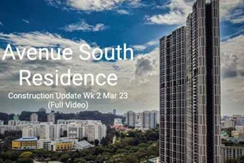 Avenue South Mar 23 Construction Update By Drone: First Glimpse of Common Facilities