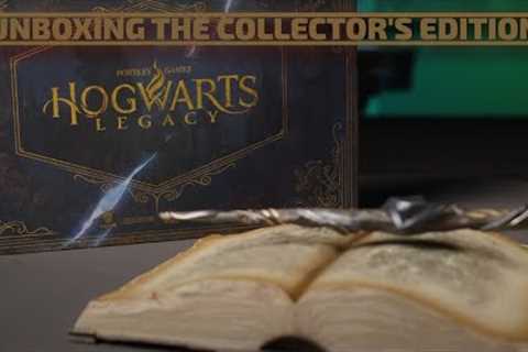 Hogwarts Legacy Collector's Edition Unboxing [Gaming Trend]