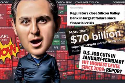 Don’t Panic! Stock Market Plunges as SVB Collapses+20 more bank failures to come| Stock Market Crash