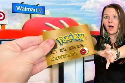 Gave Her a $100 LIMIT Pokemon Shopping CHALLENGE!