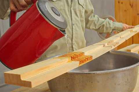 Extremely Interesting Easy Woodworking Ideas // Amazing Unique Sofa Interior Design Project