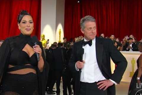 Hugh Grant's 'rude' Oscars interview goes viral