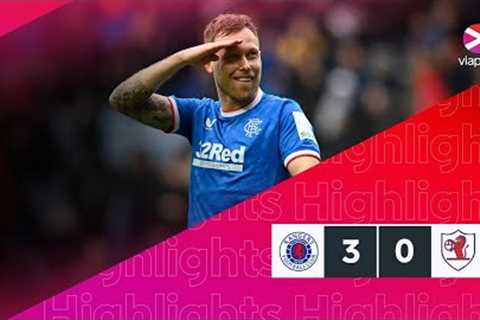 HIGHLIGHTS | Rangers 3-0 Raith Rovers | Michael Beale's side move on to Scottish Cup semi-final