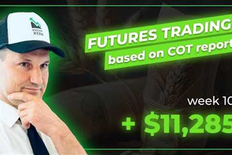 How I traded Commodities and Futures Trading based on COT Report. Weekly recap KW10 2023