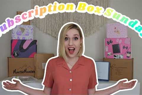 SO MANY BOXES!!! 😍 | Subscription Box Sunday | Vol. 2 March 2023