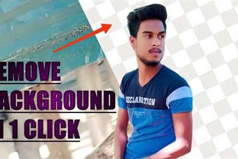 How to Remove Background in One click