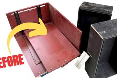 AMAZING filing cabinet MAKEOVER - big box store office furniture flipping