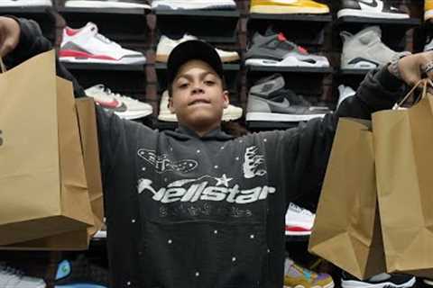 SugarhillDdot Goes Shopping For Sneakers With CoolKicks