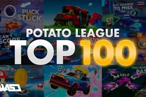 POTATO LEAGUE #100 | TOP 100 FUNNIEST ROCKET LEAGUE CLIPS OF ALL TIME