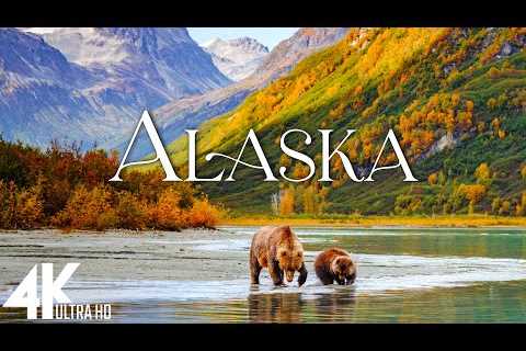 FLYING OVER ALASKA (4K Video UHD) - Scenic Relaxation Film With Inspiring Music