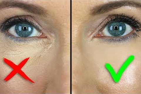 How to STOP Under Eye Concealer Creasing! Mature Skin