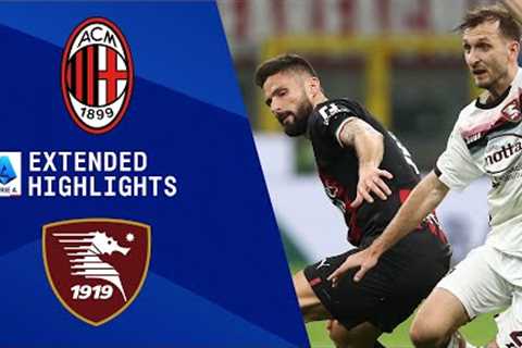 AC Milan vs. Salernitana: Extended Highlights | Serie A | CBS Sports Golazo