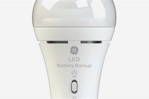 Rechargeable light bulbs are the ultimate emergency preparedness light source