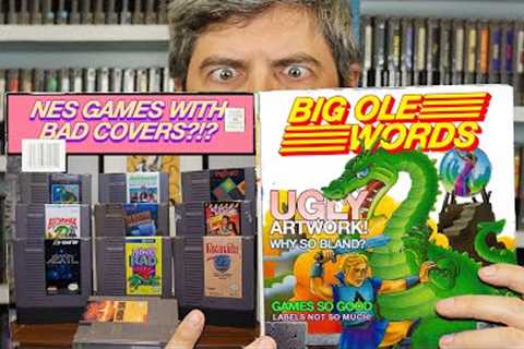 10 Great NES Games with Awful Cover/Label/Cartridge/Box Art (Nintendo Entertainment System)