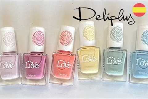 Swatching spring colors from Deliplus (Spain) GIVEAWAY 🎁