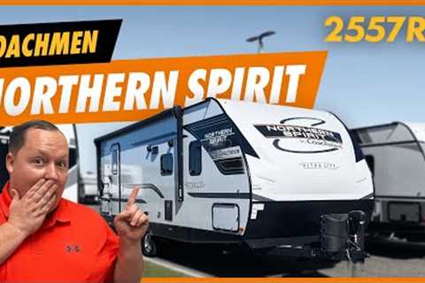 Huge Rear Bathroom Couples Travel Trailer