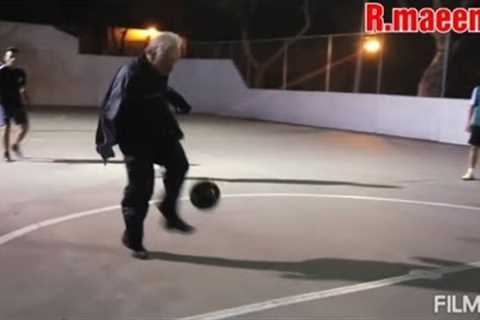 Satisfya ।। Old man (Sean Garnier) football prank ।। Football master
