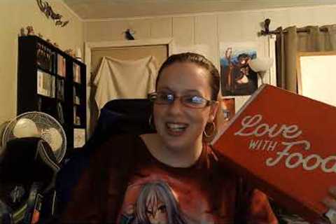 love with food review and unboxing --- deluxe box--- snack subscription