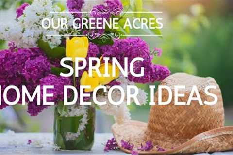 10 EASY SPRING DIY HOME DECOR PROJECTS! FRENCH COUNTRY FARMHOUSE SHABBY COTTAGE SYTLE