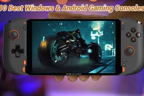 Best Android &amp; Windows Handheld Game consoles In 2023  - Top 10