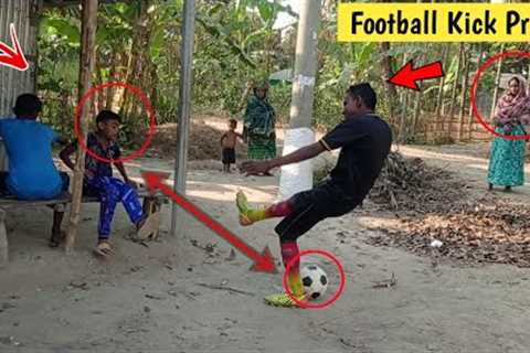Fake Football kick prank !! Football Scary Prank - Gone Wrong Reaction | Prank Box TV ( Part 2 )