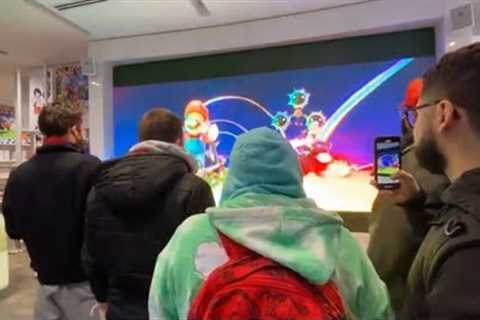 The Super Mario Bros Movie Final Trailer Nintendo Direct 3/9/2023 Nintendo NY Reaction
