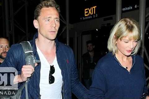 Taylor Swift And Tom Hiddleston Face Crazy Airport Paparazzi