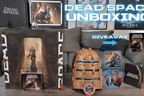 Unboxing Dead Space Collectors Edition | PS5 GAME GIVEAWAY