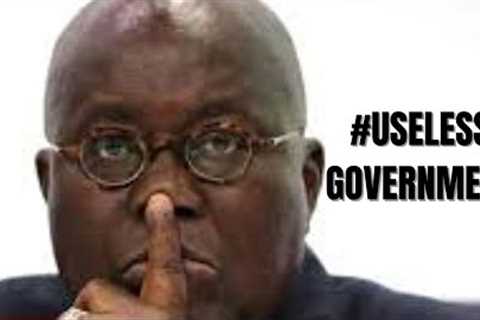 This is why Akufo Addo, Bawumia and #UselessGovernment are trending on social media