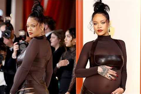 Rihanna SHUTS DOWN the Oscars Red Carpet