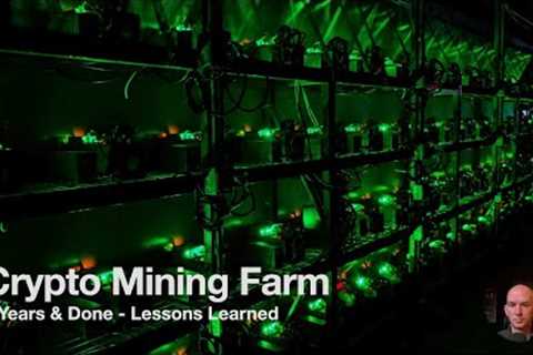 Done With Bitcoin Mining! Shutting Down Mining Farm After 5 Years! Lessons Learned From Managing.