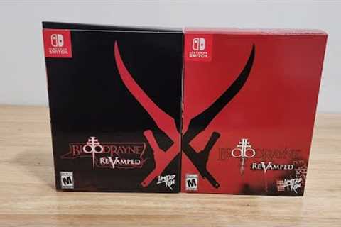bloodrayne 1+2 revamped collectors edition unboxing.
