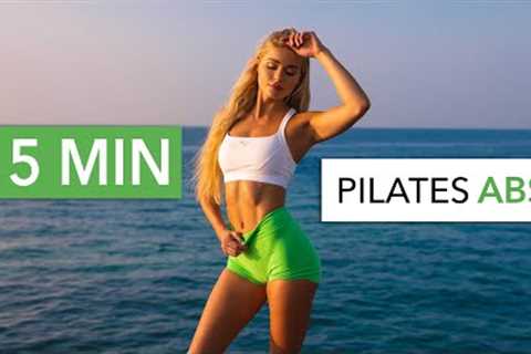 15 MIN PILATES ABS - hard, slow, elegant &amp; not-sweaty sixpack workout