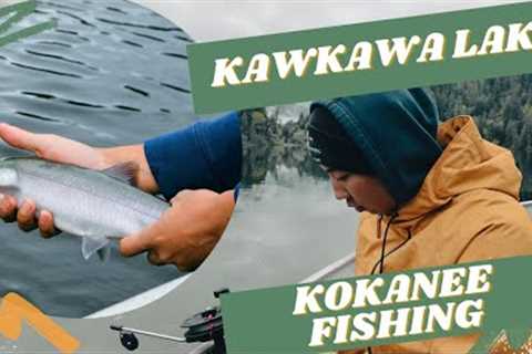 Kawkawa Lake - Kokanee Fishing + How to Catch!