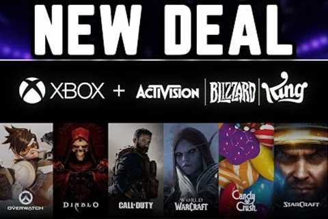 Xbox Activision Blizzard Acquisition NEW DEAL Signed
