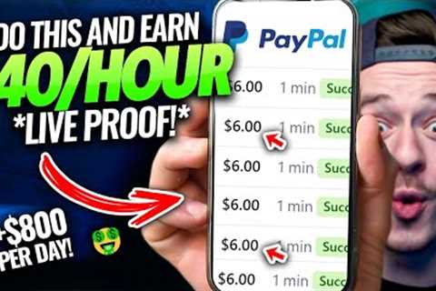 Lazy $40/HOUR ($800/DAY!) Beginner Method To Make Money Online From Phone! (Make Money Online 2023)