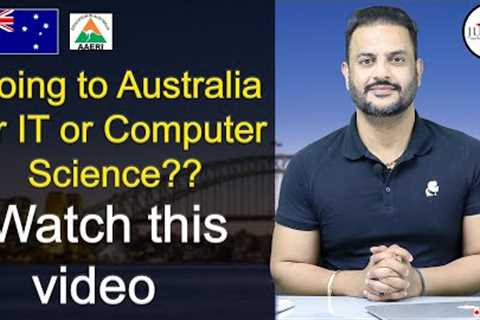 Going to Australia for IT or Computer Science?? Watch this😳
