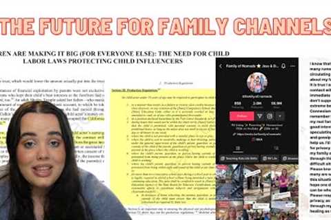 New Laws for Child Influencers? Tiktok Family Vloggers &amp; Shari Franke of 8 Passengers Speaks Out