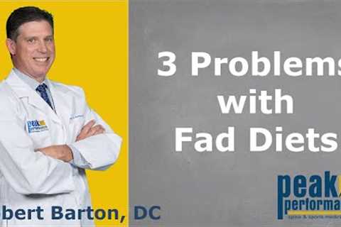 3 problems with fad diets