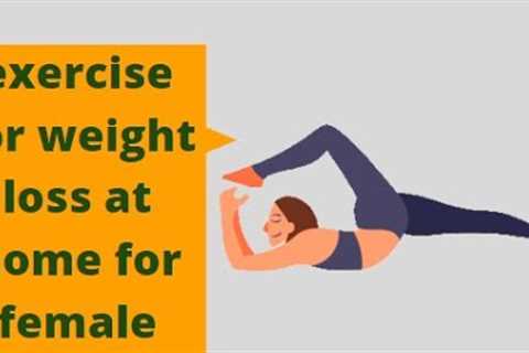 exercise for weight loss at home for female | Fitness TV