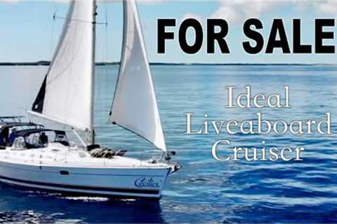 Liveaboard Sailboat FULL TOUR - 2006 Hunter 46LE - FOR SALE