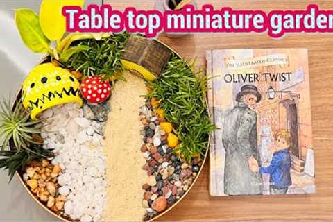 Table top gardening  ideas| miniature garden arrangements #gardening #miniaturegarden
