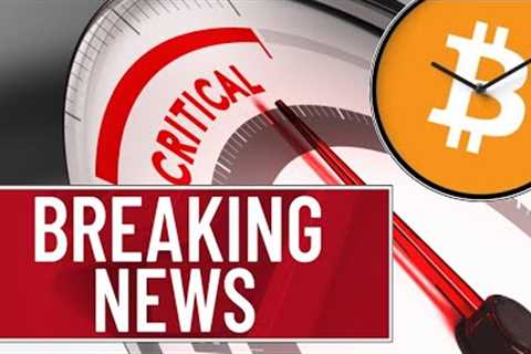 BREAKING NEWS! BITCOIN: SKY'S THE LIMIT! MUCH HIGHER PRICES FOR BITCOIN IF THIS HAPPENS! HUGE NEWS!