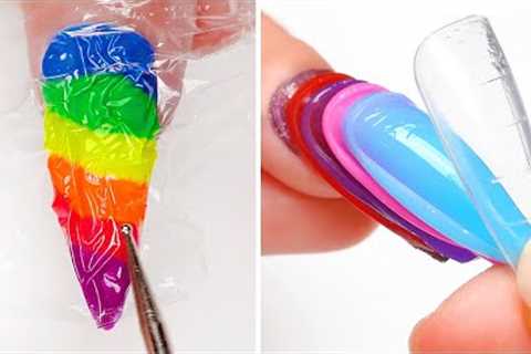 #689 15+ New Glitter Nail Art Tutorial ⛄️ Women Nail Polish Ideas | Nails Inspiration