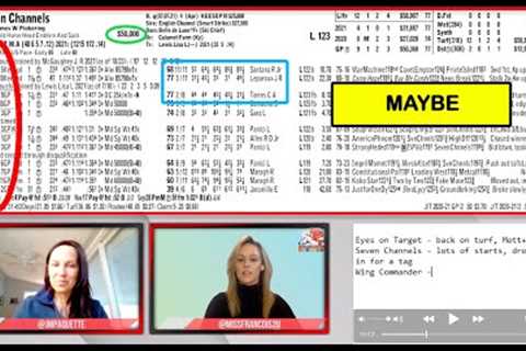 How to Handicap a Horse Race with Jessica Paquette!
