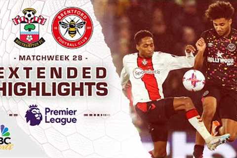 Southampton v. Brentford | PREMIER LEAGUE HIGHLIGHTS | 3/15/2023 | NBC Sports