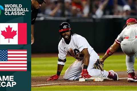 Canada vs. United States Game Highlights | 2023 World Baseball Classic